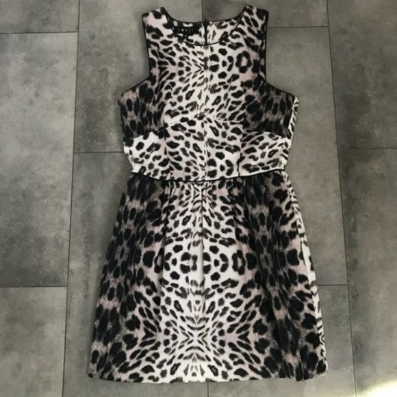 Corey Lynn Calter leopard print cocktail dress! - Picture 2 of 7